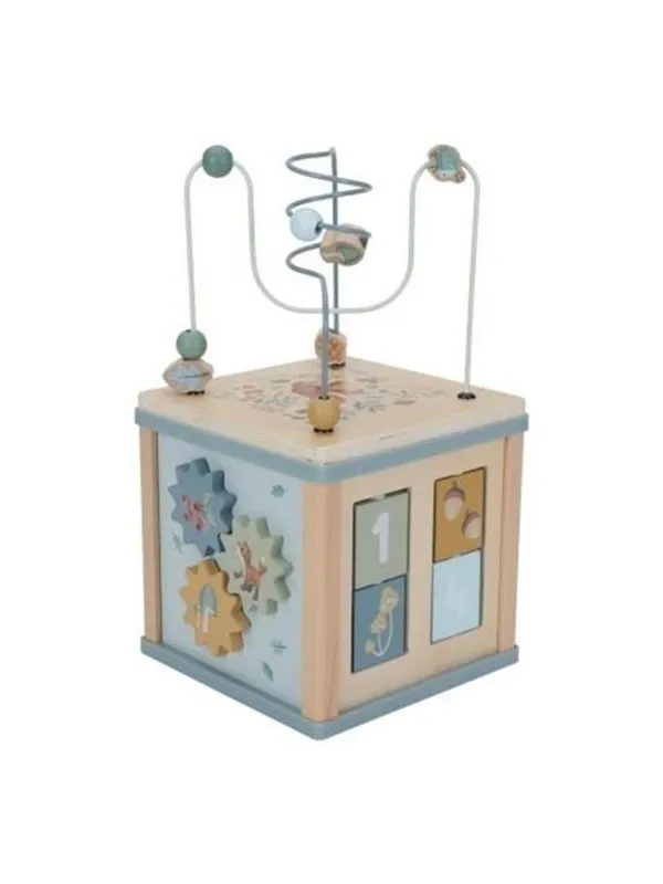 Little Dutch Wooden Activity Cube - Forest Friends