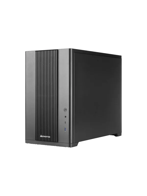 Chieftec UNI Series BX-10B-M-OP - MT - micro ATX - Kabinett - Tower - Svart