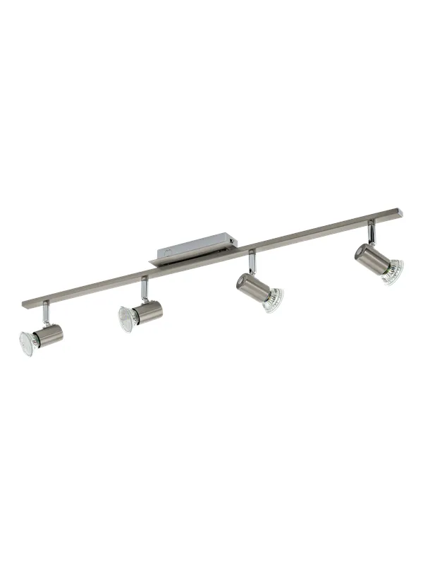 EGLO ROTTELO spot track 4L brushed steel
