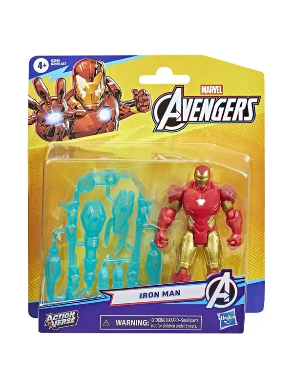 Marvel Avengers ActionVerse 4.5in Figure Iron Man