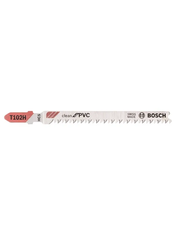 Bosch Stikksagblad T 102 H Clean for PVC