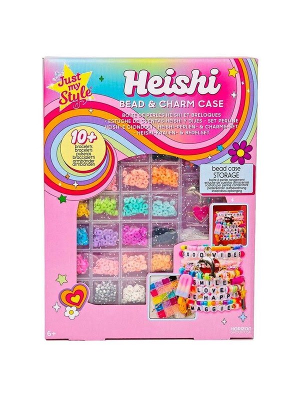 Just My Style Heishi Bead And Charm Case