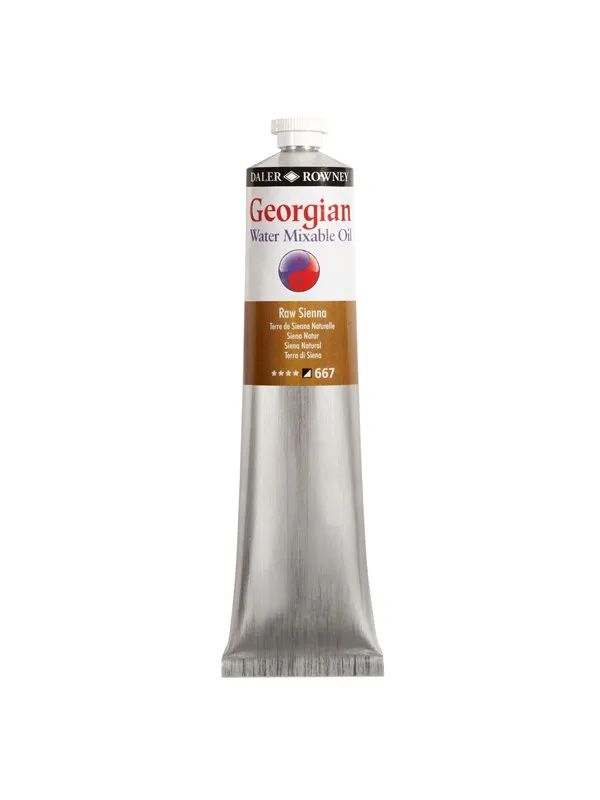 Daler-Rowney Georgian WMO 200 ml Raw Sienna