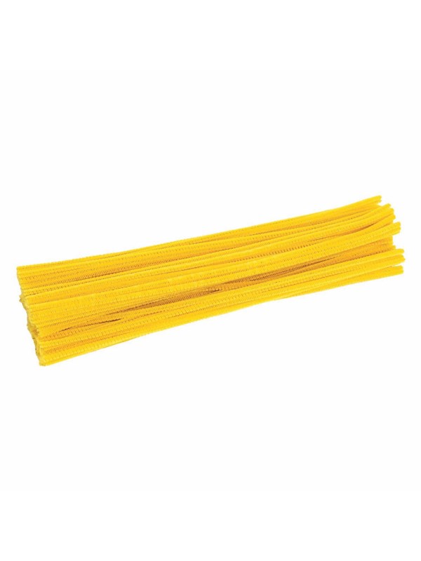 Colorations - Yellow Chenille Wire 100pcs.
