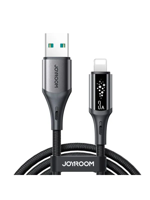 Joyroom S-A60 StarTalk 3A USB-A - Lightning cable 1.2 m - black