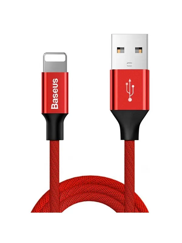 Baseus Yiven Lightning Cable 180 cm 2A (red)