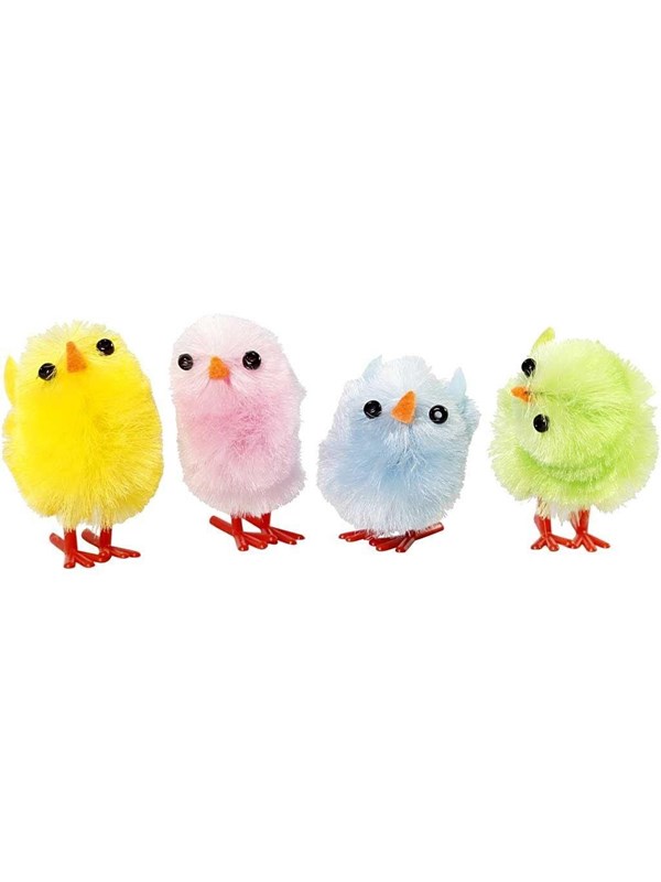 Creativ Company Colored Easter Chicks Chenille 12pcs.