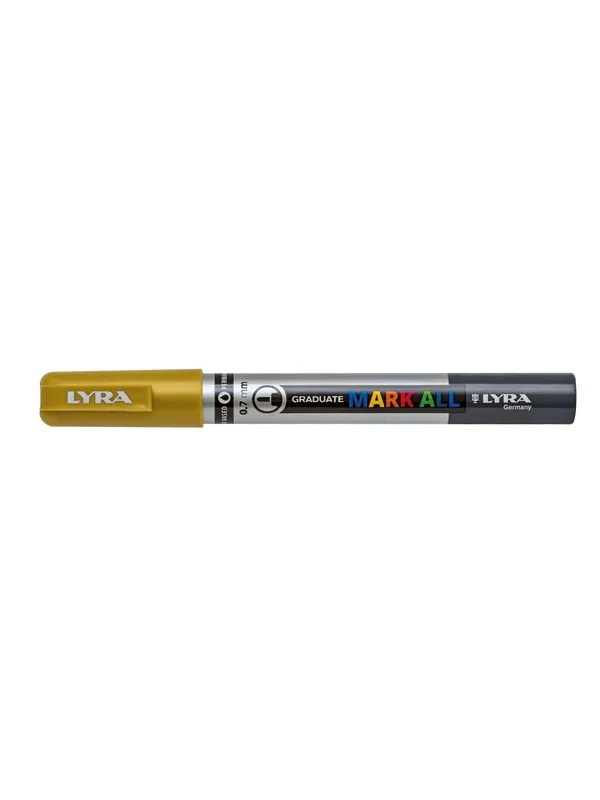 Lyra Mark All 0.7 mm Gold