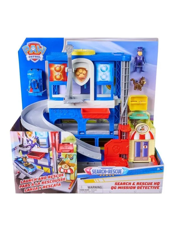 Paw Patrol Search&Rescue Pup Squad HQ Playset