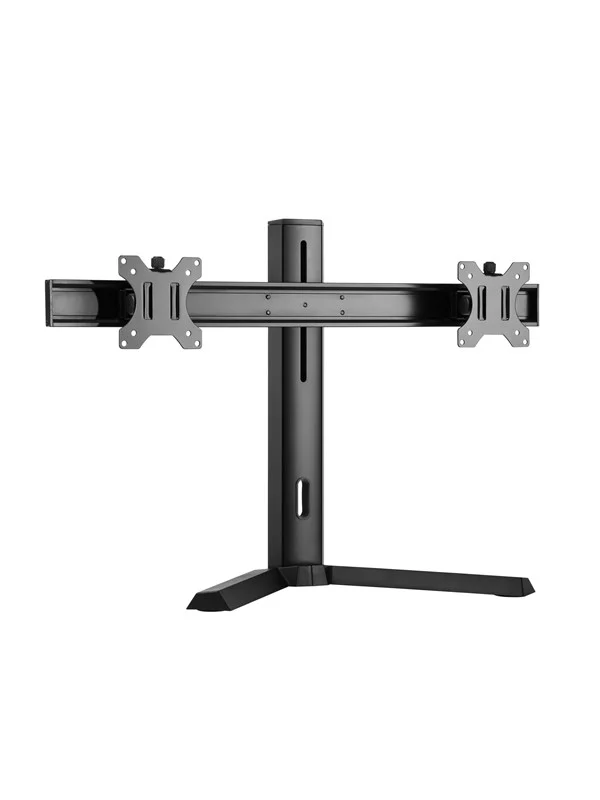 Alterzone Pro Duo gaming dobbelmonitorstativ for 17-27" skjermer, svart
