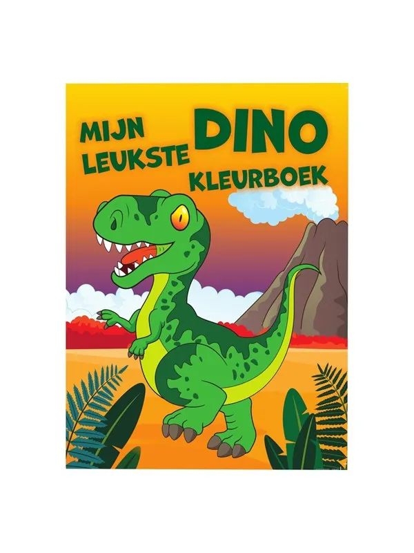 Mondikaarten My Cutest Dino Coloring Book 48 pages.