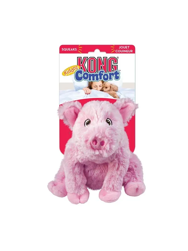 KONG Dog Toy Comfort Kiddos Pig 16cm