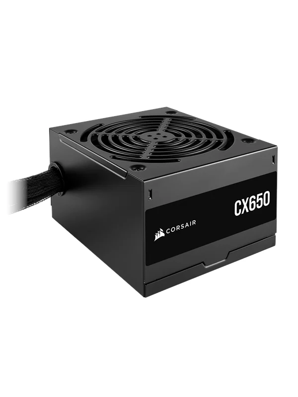 Corsair CX650 Strømforsyning (PSU) - 650 Watt - 120 mm - ATX 2.4 - 80 Plus Bronze sertifisert