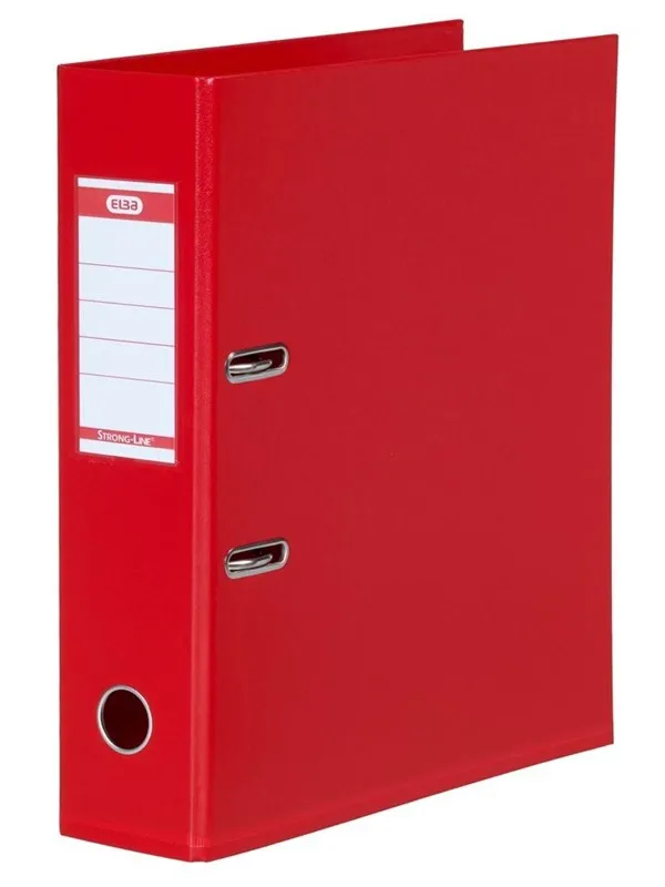 ELBA  Strong-Line Brevordner Rød A4 8 Cm