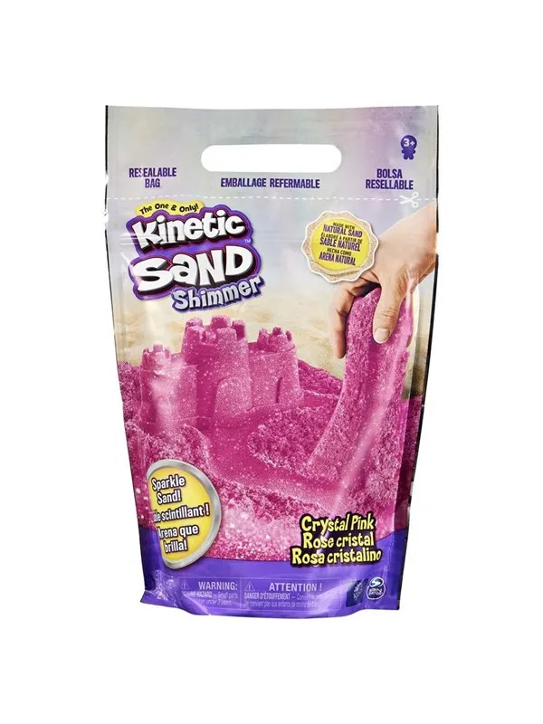 Kinetic Sand Glitter Sand Pink