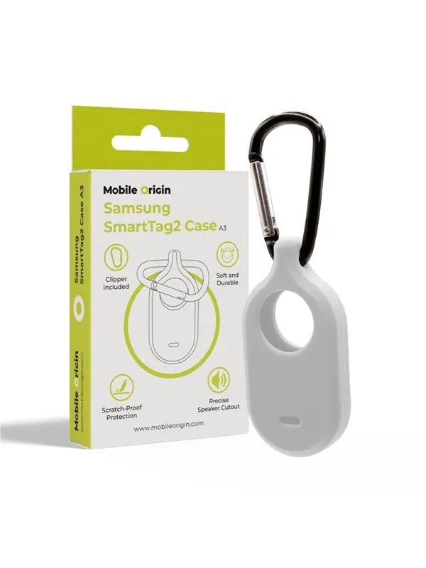 Mobile Origin Samsung SmartTag2 Case - white