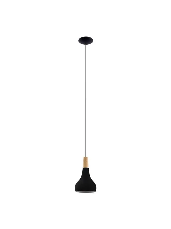 EGLO SABINAR pendant lamp black/brown