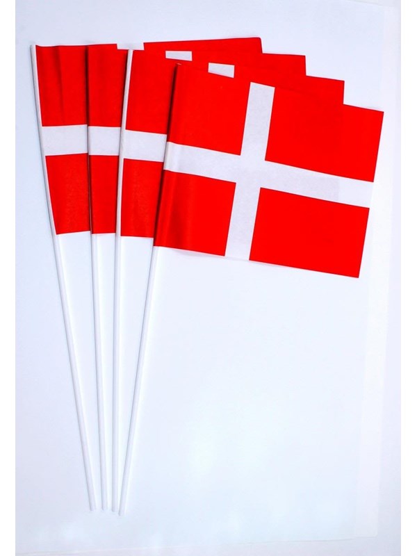SCANSEASON Flag on pole 20*15cm. 6 pcs.