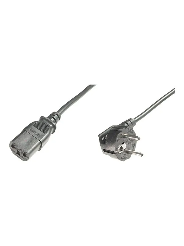 DIGITUS power cable - power IEC 60320 C13 to power CEE 7/7 - 2.5 m