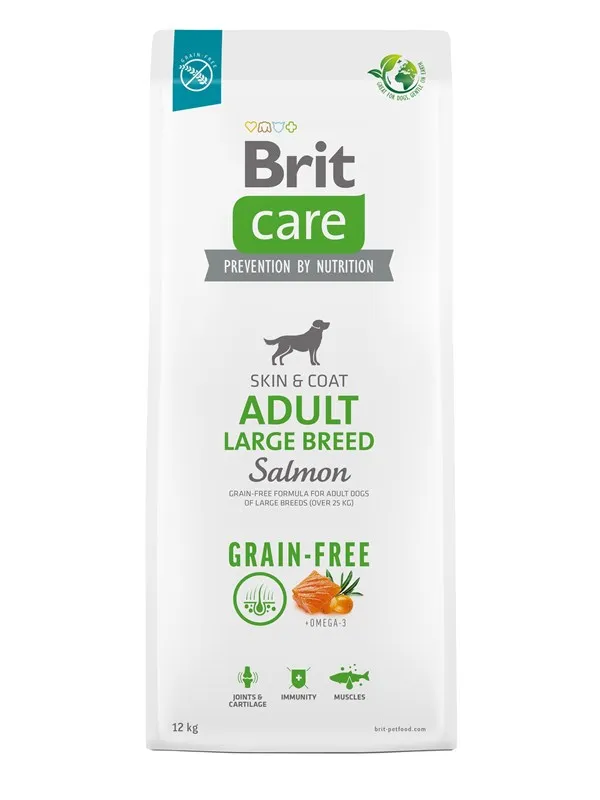 Brit Adult Large Breed Salmon - dry dog food - 12 kg