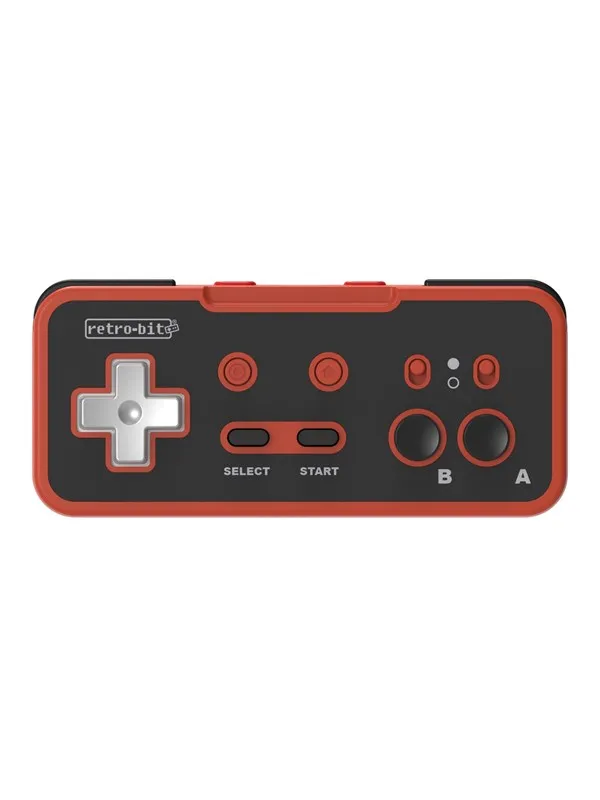 Retro-Bit Origin8 2.4 GHz Wireless - Red & Black - Wireless Controller - Nintendo NES