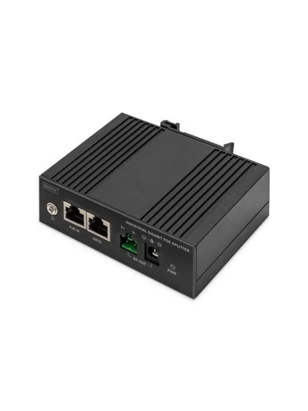 DIGITUS - PoE splitter - Gigabit Ethernet industrial - 60 Watt Strømforsyning (PSU) - 60 Watt - ATX - 80 Plus