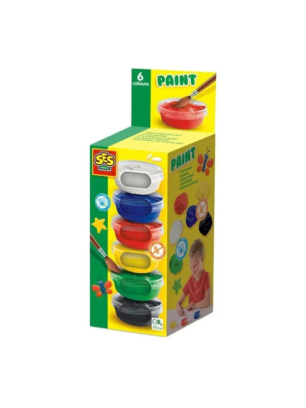 SES Creative Poster Paint 6x45ml