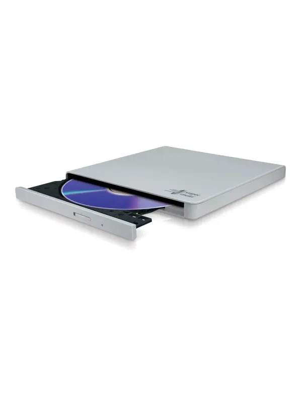 Hitachi - LG GP57EW40 Slim Portable DVD-Writer - DVD-RW (Brenner) - USB 2.0 - Hvit