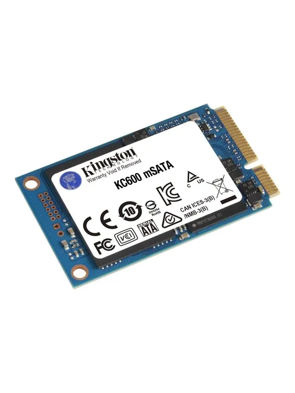 Kingston KC600 SSD - 256GB - SATA-600 - mSATA