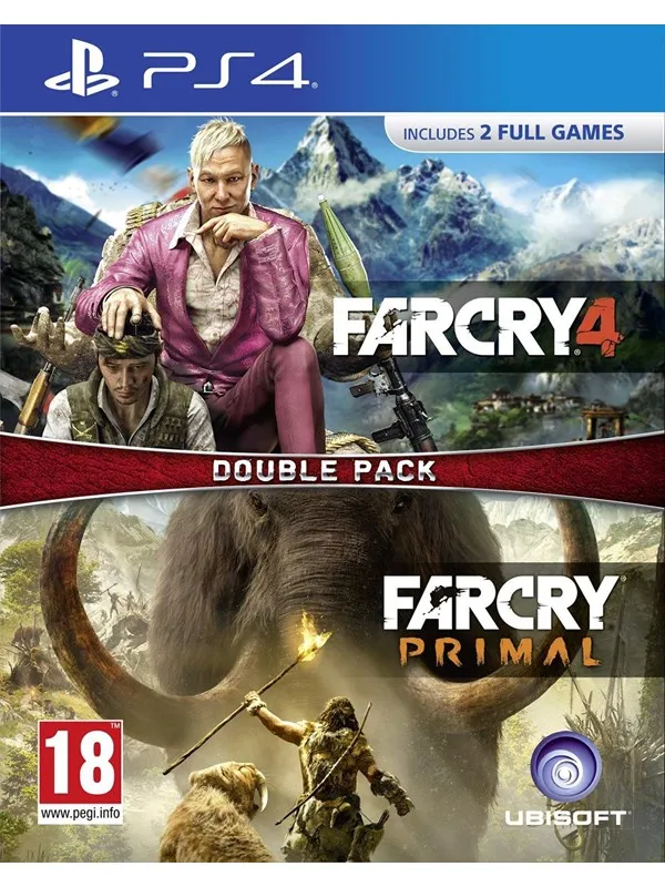 Far Cry 4 + Far Cry: Primal - Double Pack - Sony PlayStation 4 - Collection