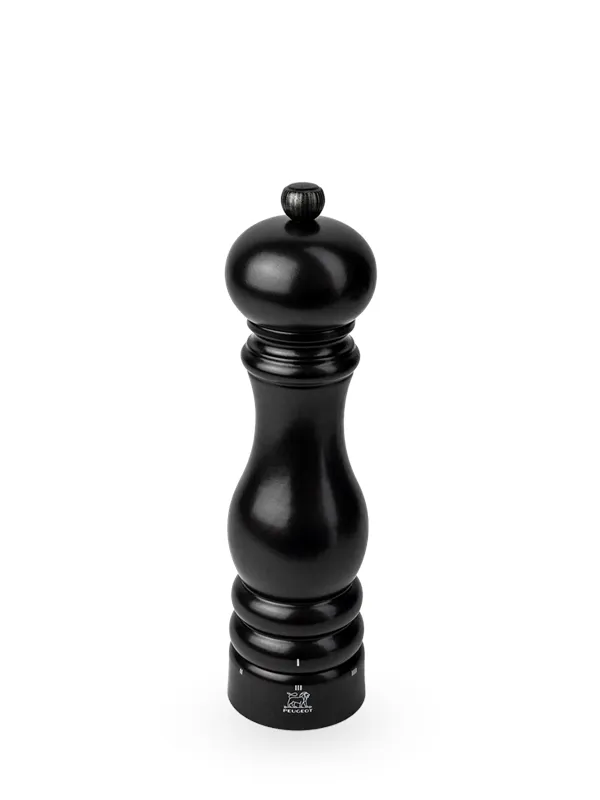 Peugeot Paris pepper grinder U'Select Wood Black Satin 22 cm
