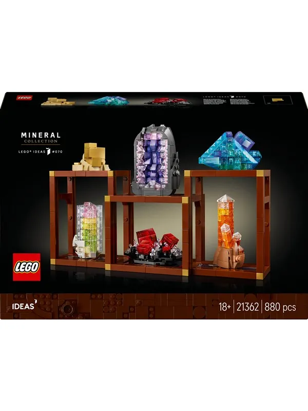 LEGO Ideas 21362 Mineralsamling