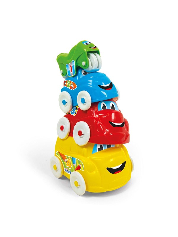 Clementoni Stacking Tower Vehicles 4dlg.
