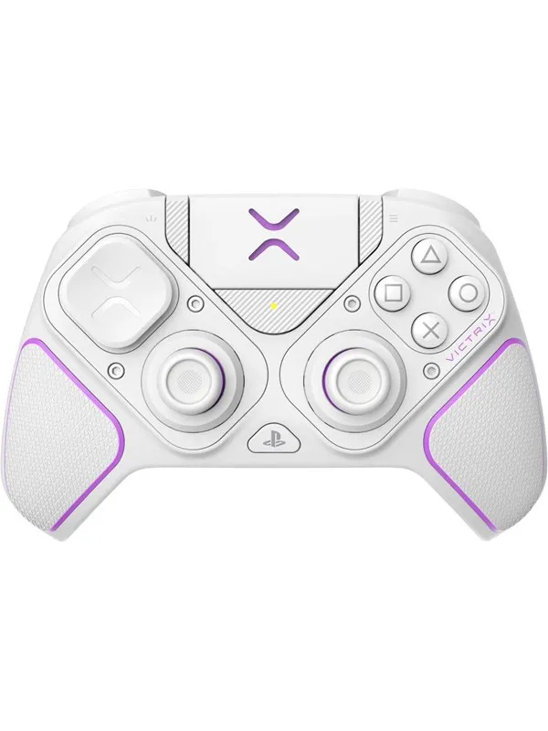 PDP Victrix Pro BFG - White - Wired Controller - Sony PlayStation 4