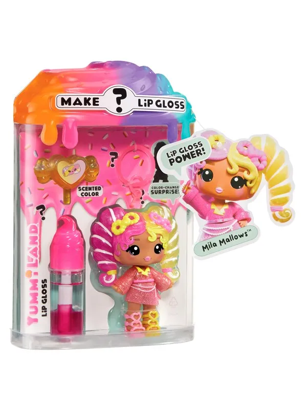 Yummiland Lip Gloss Doll - Mystery Color Change As