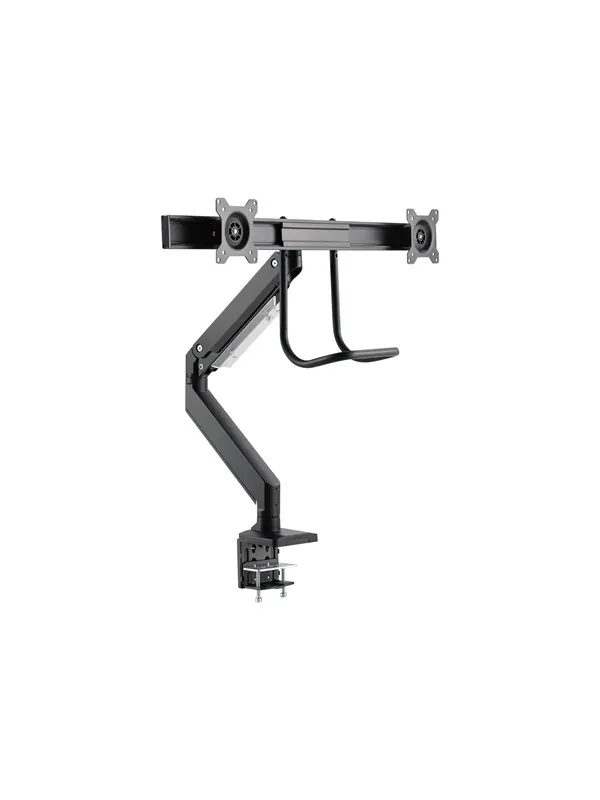 Gembird Monitorarm - Justerbar arm, 2 skjermer, 17-32"