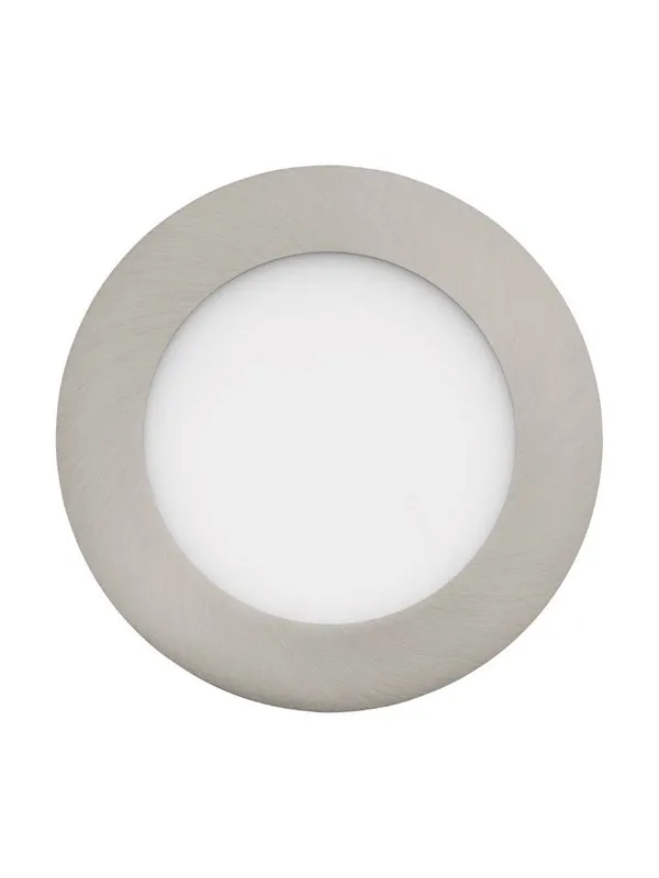 EGLO FUEVA-Z recessed spotlight Ø120 mm brushed steel