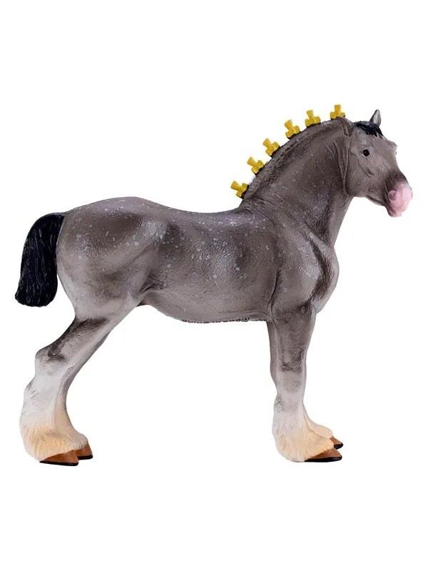 Mojo Horse World Dots Gray Horse