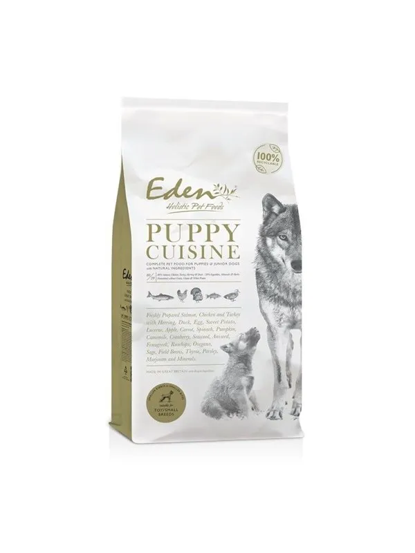 Eden Puppy Cuisine 80/20 Small kibble - dry dog food - 2kg