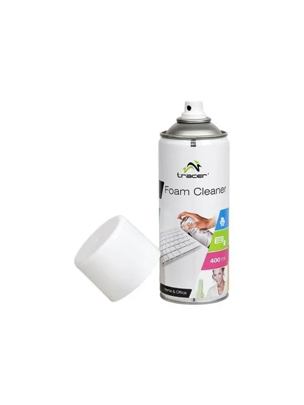Tracer cleaning foam