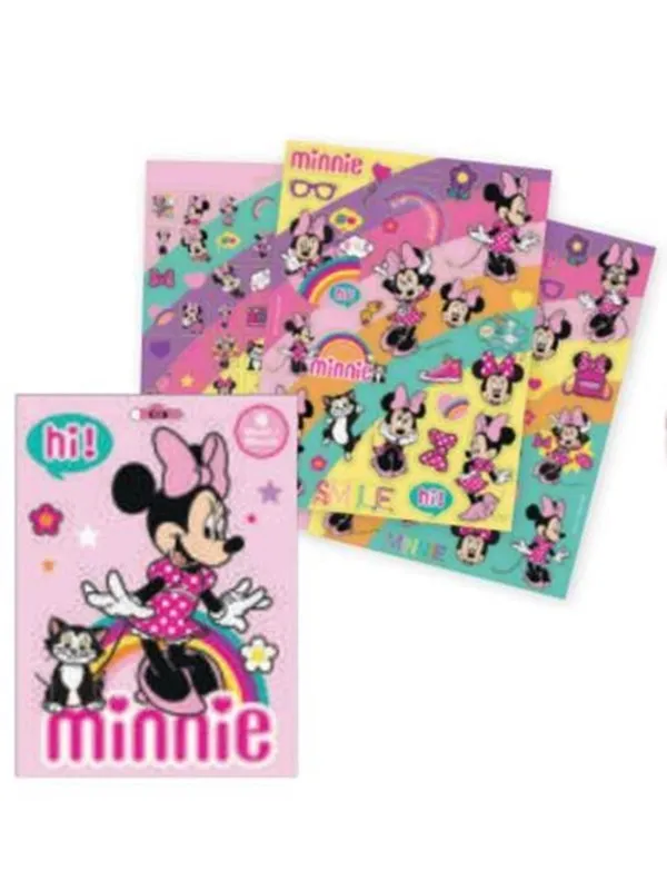 Undercover Minnie Mouse Sticker Book with 8 Sheets