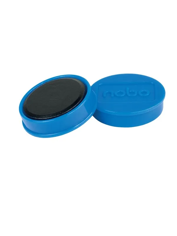 Nobo  Whiteboard magneter 32 mm, pakke med 10 stk. Blå