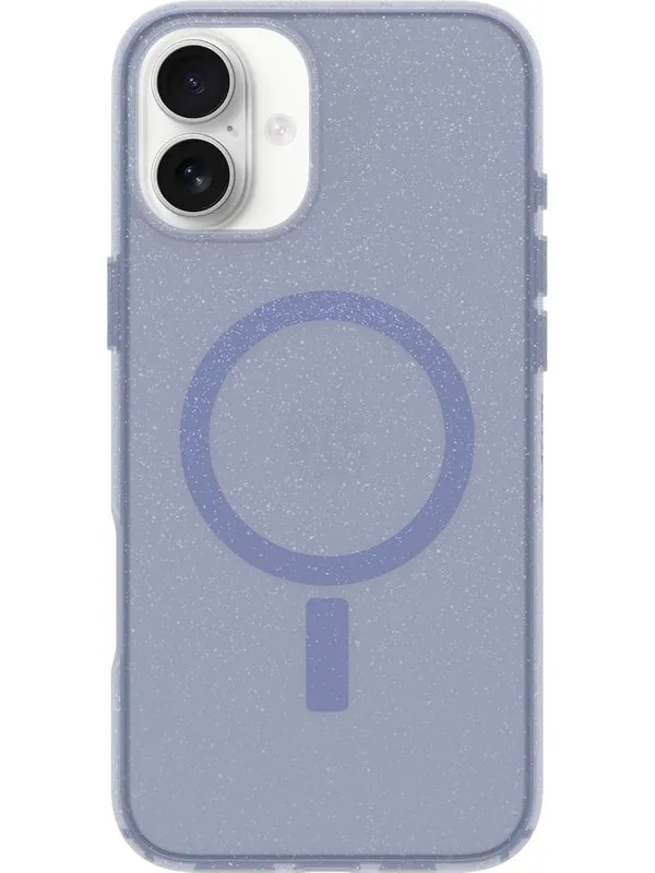 OtterBox Symmetry Clear MagSafe Apple iPhone 16 Plus Powder Daze - purple