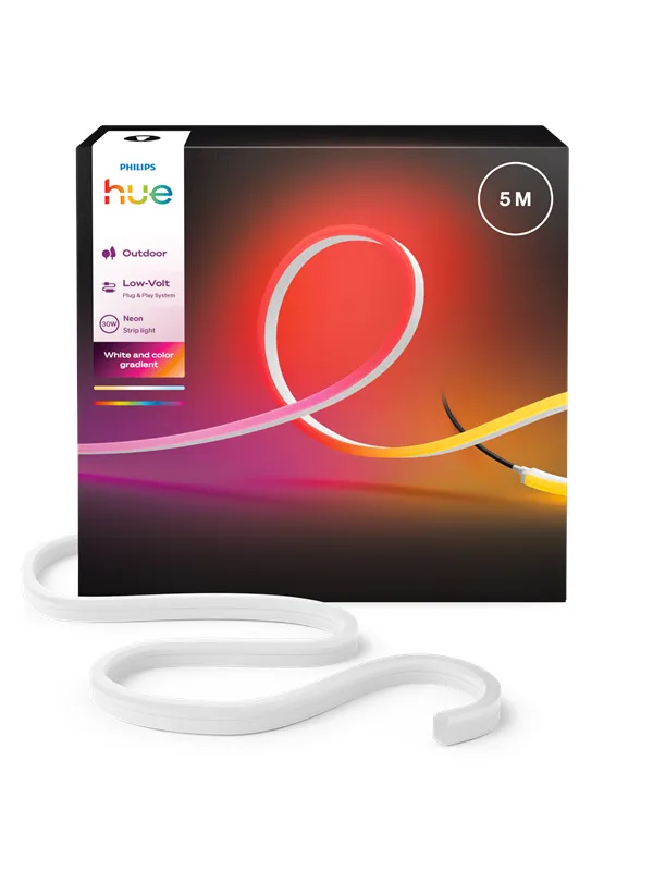 Philips Hue Neon utendørs LED-strip 5m