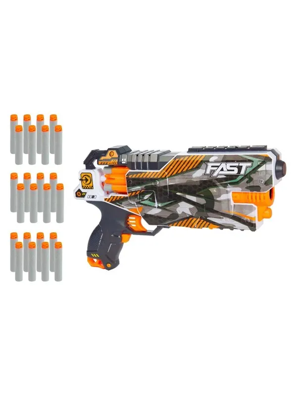 Toi-Toys - Foam Strikex Electric Shooting Gun Shockwave with 24 Foam Arrows