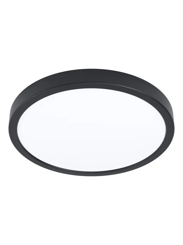 EGLO FUEVA 5 PLAFOND Ø285 2400LM M/SENSOR SVART