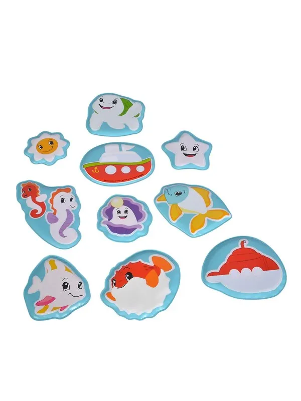 ABC Magical Bath Toys Sea Animals 10 pcs.