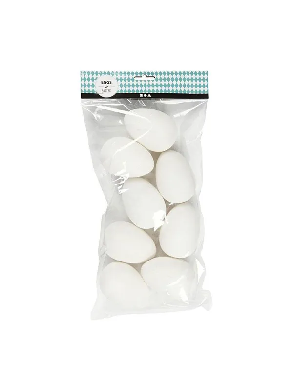Creativ Company Goose eggs White 8st.