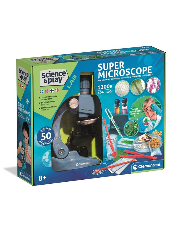 Clementoni Super Microscope 1200x (Nordic)