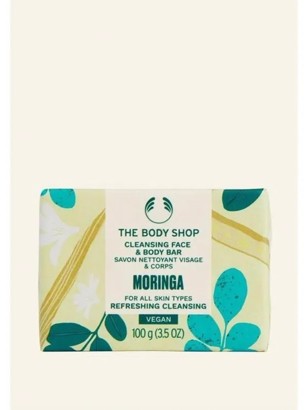 The Body Shop Moringa Cleansing Face & Body Bar 100 g.
